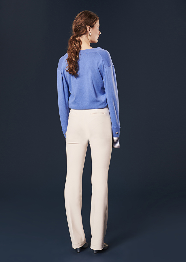 Pantalon Phoenixécru en toile double