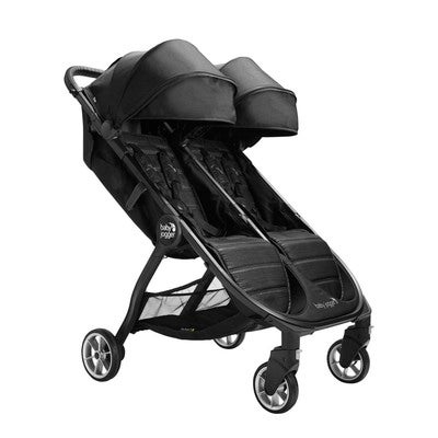 Baby Jogger City Tour 2 Søskenvogn, Pitch Black
