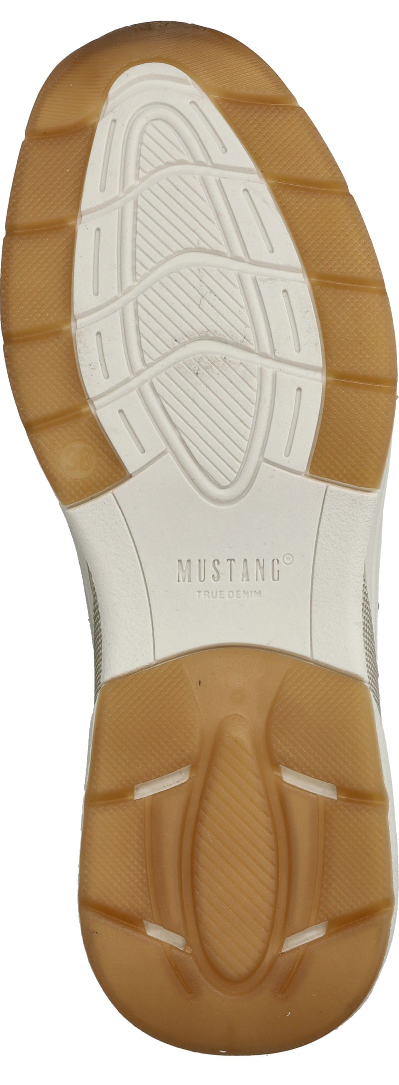 Mustang Sneakers Taupe Dames