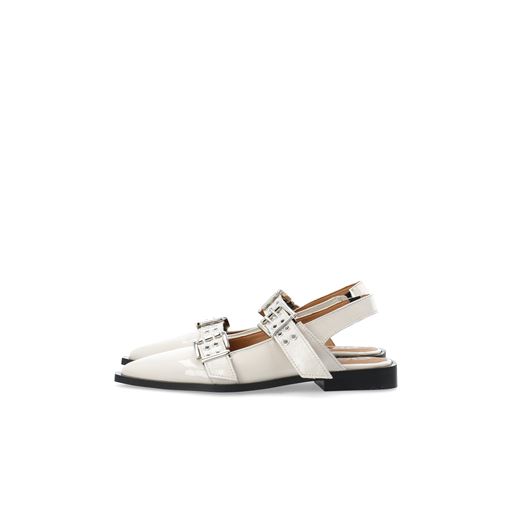 Bianco BIAVictoria Slingback Ballerinasko, Off White Nappalak, 41