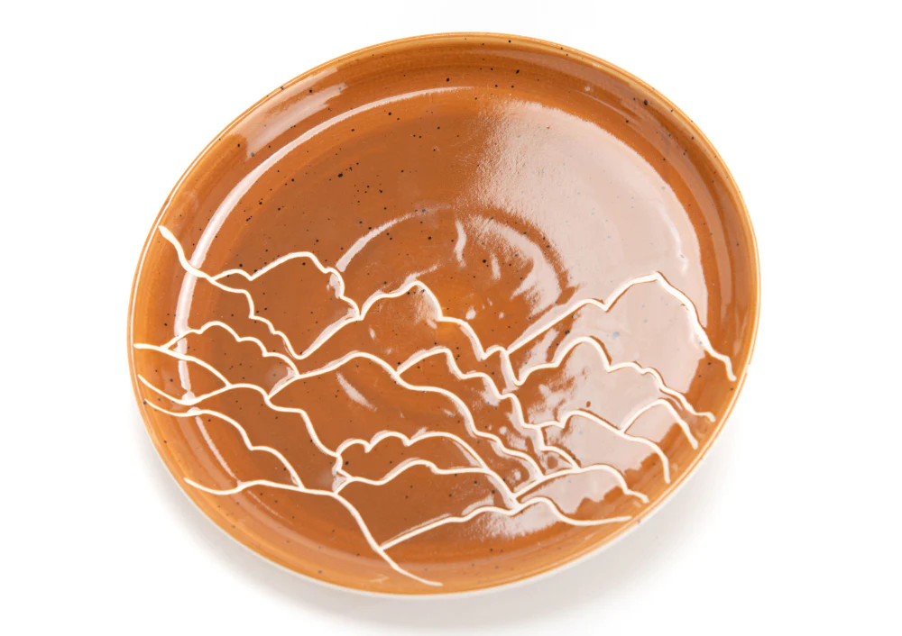 Assiette à dessert Sommets 21 cm (lot de 6) Amadeus