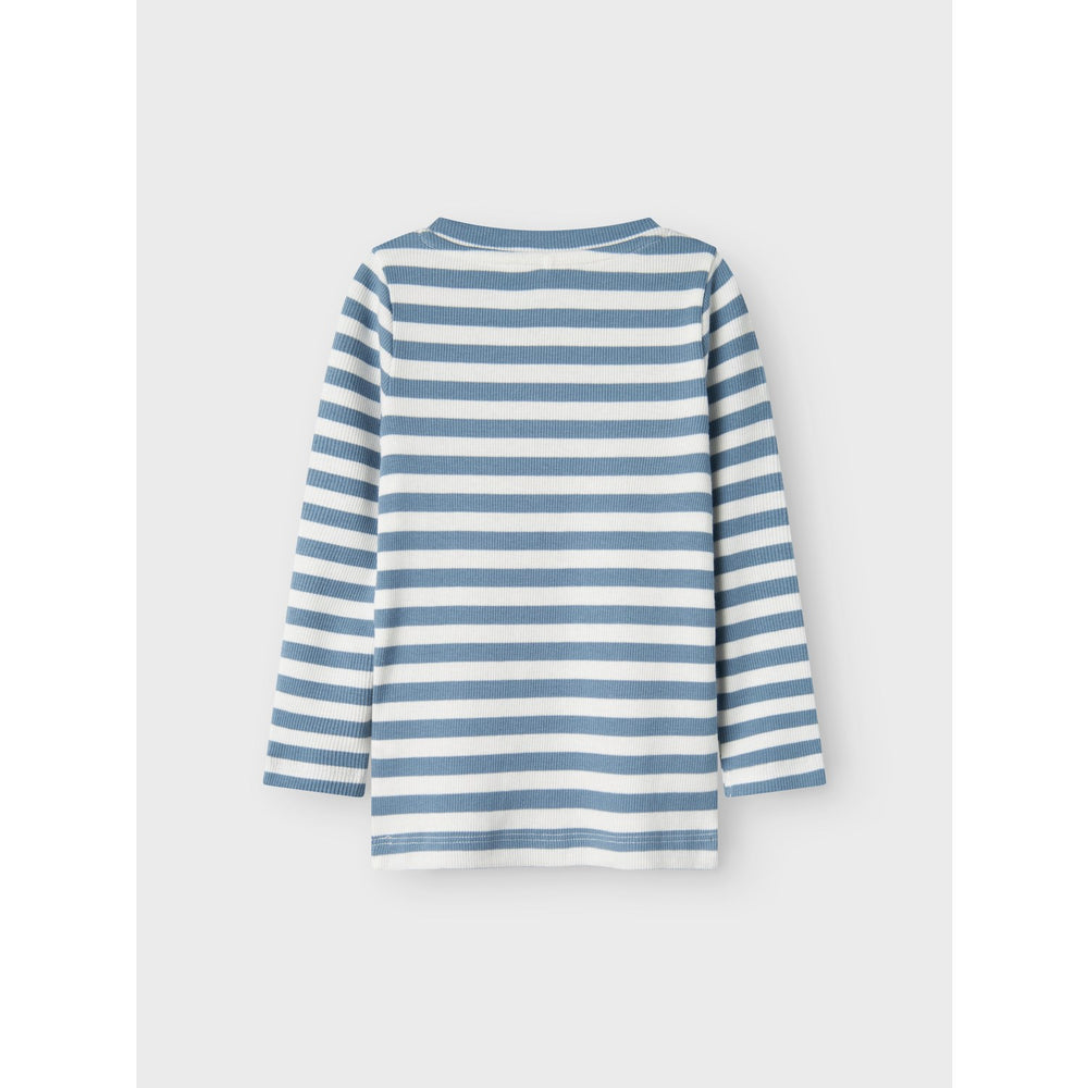 Køb Name It Spring Lake Cloud Dancer Dekab Slim Bluse