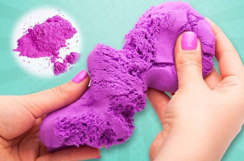 Rekbaar Zand - 300 Gr - Kneedbaar - Niet Plakkerig - Geschikt Voor Binnen En Buiten