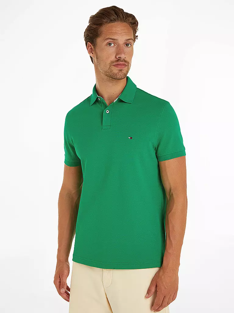 TOMMY HILFIGER Poloshirt grün