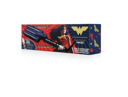 SAINT ALGUE - Boucleur Fer a onduler demeliss - waver design wonder woman - 3 cylin...