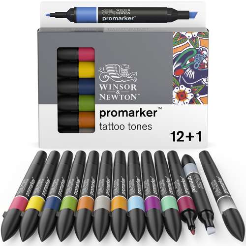 WINSOR & NEWTON™ promarker™ themenbasierte 12er-Sets