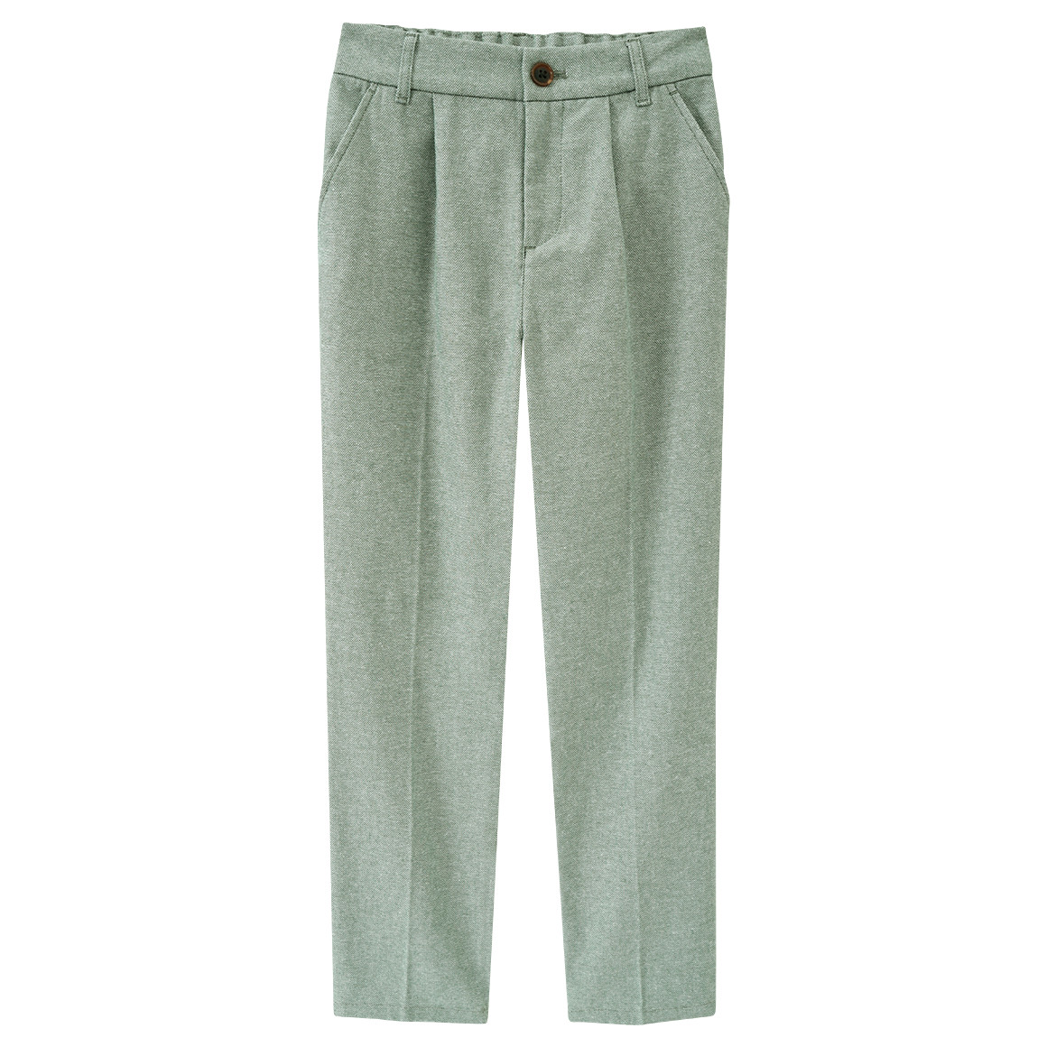 Yigga Jungen Anzughose mit verstellbarem Bund oliv