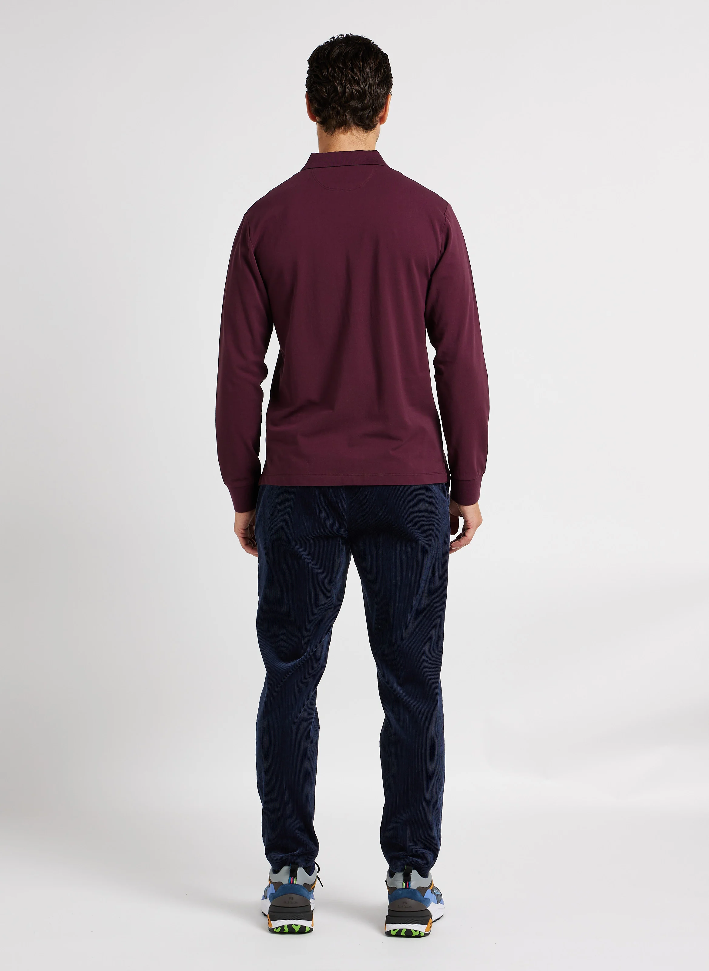 THE FINCH - Pantalon fuselé en coton mélangé | Bleu