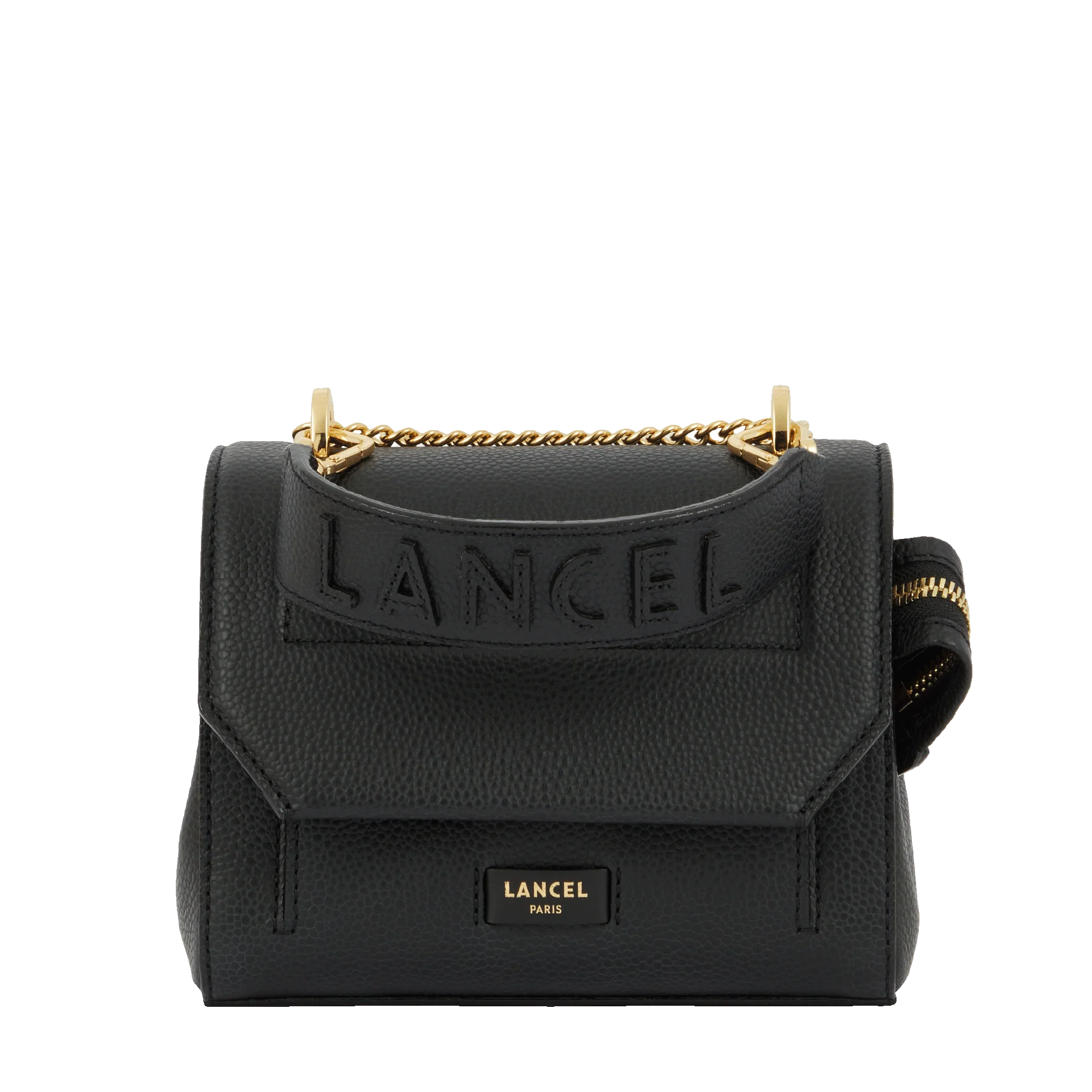 Sac rabat Ninon de Lancel-Noir/Doré