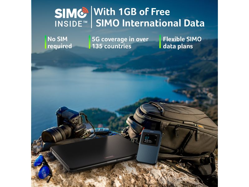 Acer 5G Hotspot Connect Enduro M3 Acer Connect ENDURO M3 5G Mobile Wi-Fi | Robuster Mobiler Hotspot