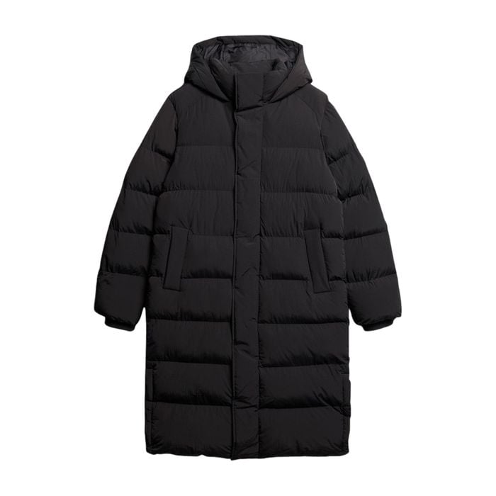 Superdry Hooded Longline Puffer Winterjas Heren