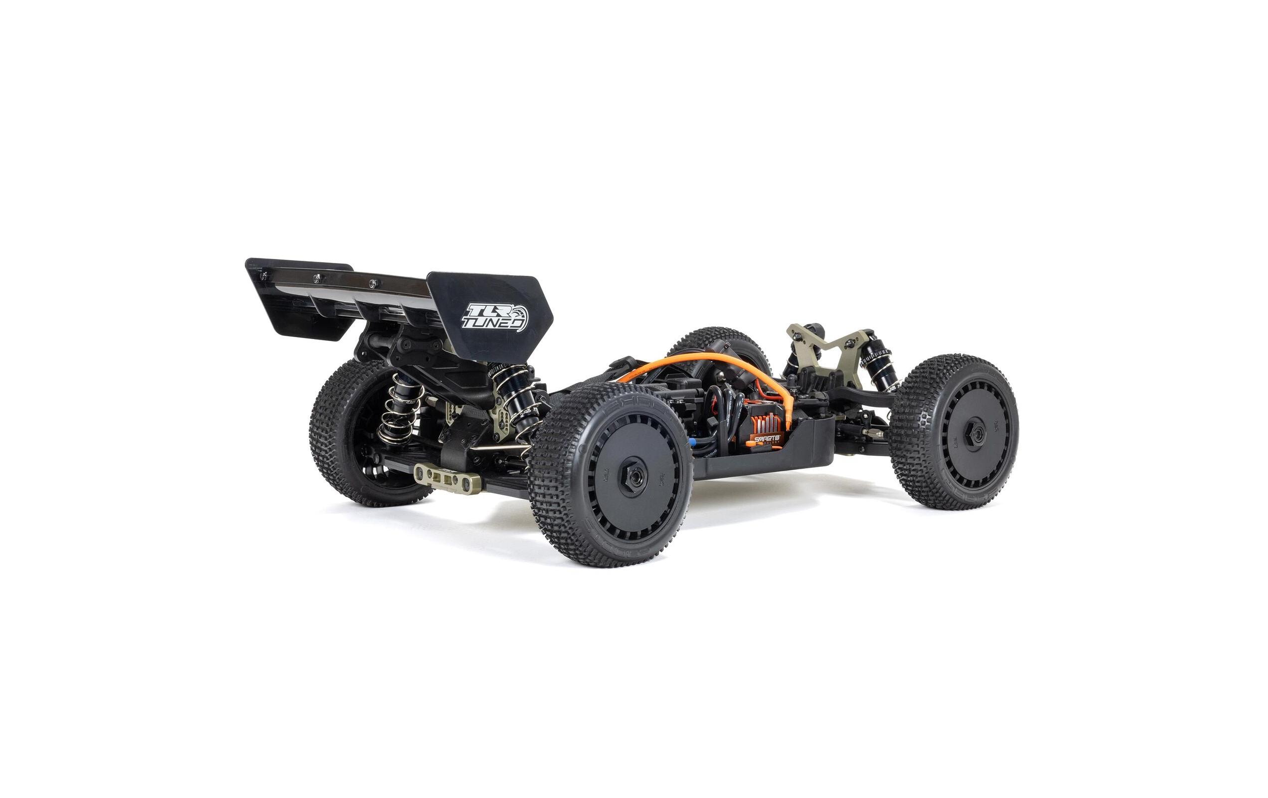 Buggy Typhon BLX 6S TLR Tuned 4WD ARTR, 1:8<br>Renntauglicher Basher Buggy mit Spektrum Brushless Antrieb