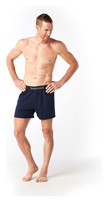 Boxer Homme Smartwool Merino Bleu