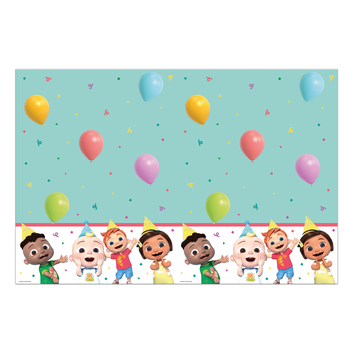 Cocomelon Tafelkleed Plastic 1,8m