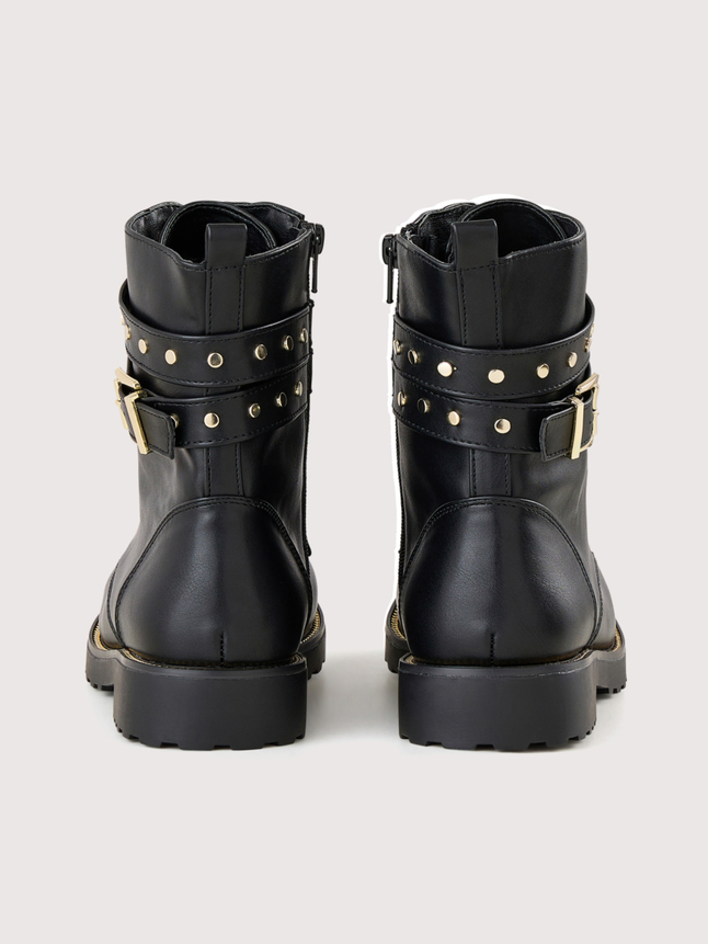Bottines détail boucles