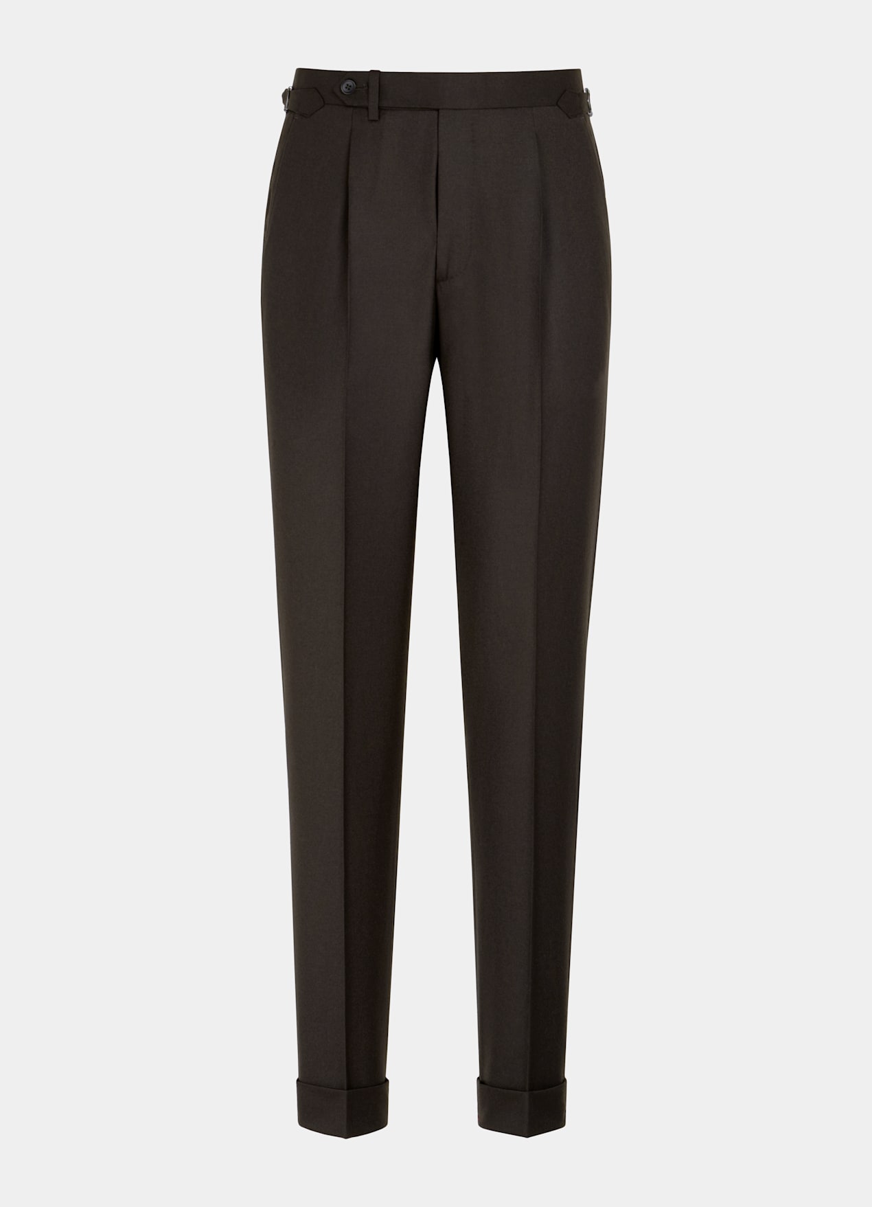 Costume Havana coupe Tailored marron foncé