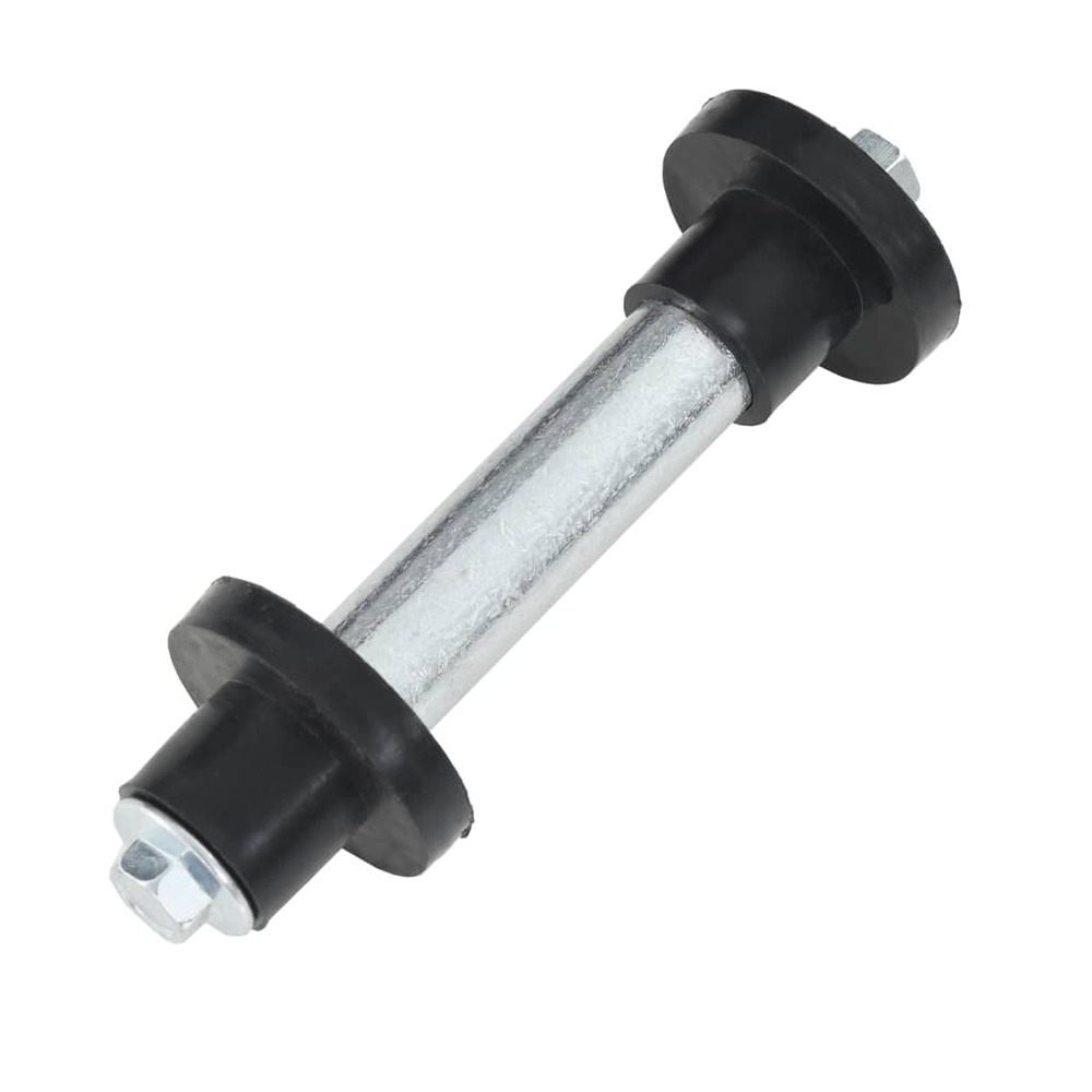 Roue de brouette avec axe pu solide 4.00-8 390 mm