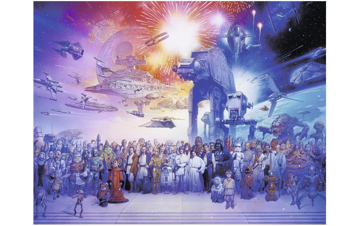 Puzzle Star Wars UniversumPuzzle mit 2000 Teilen