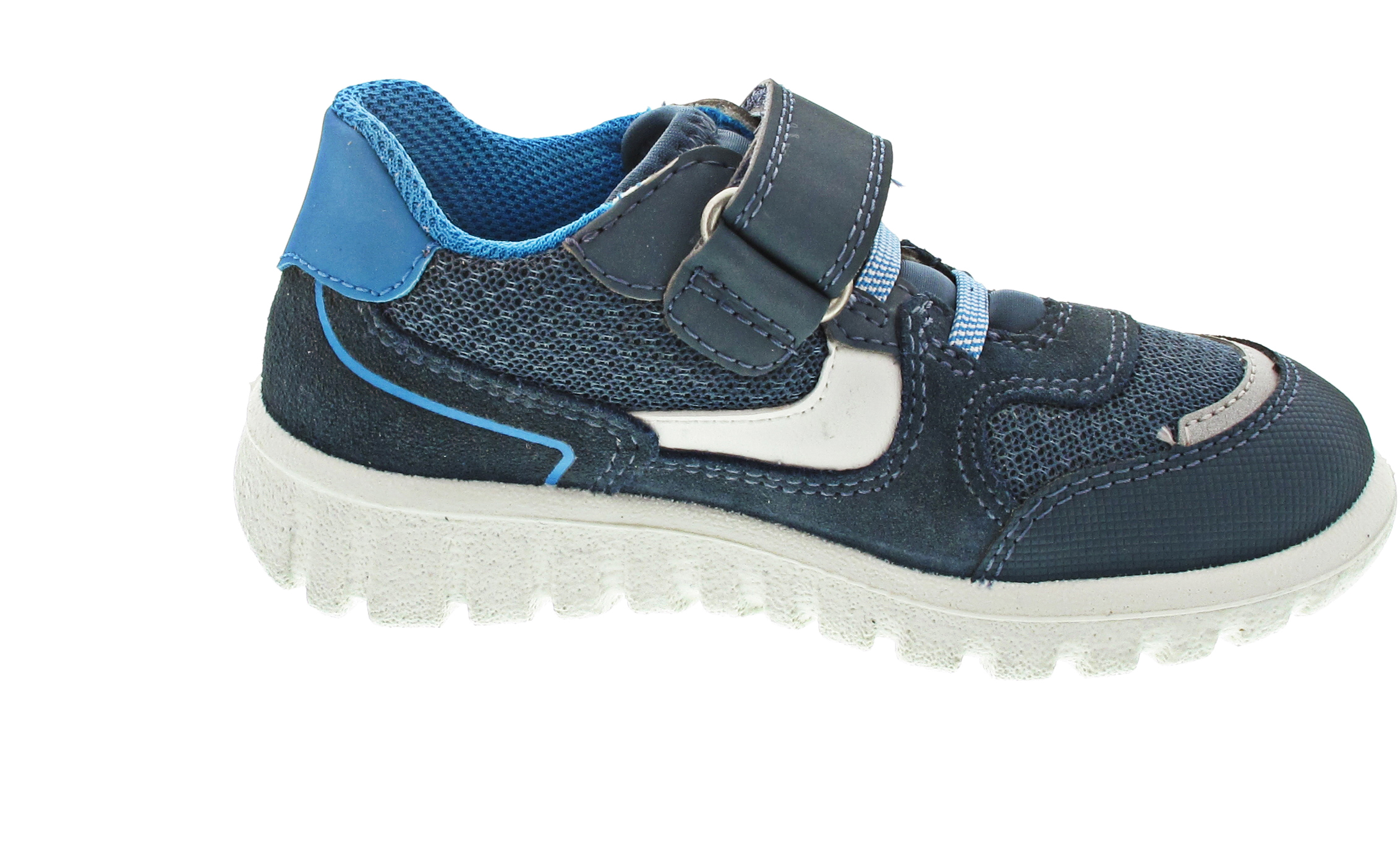 Superfit SPORT7 MINI Kletthalbschuh blau