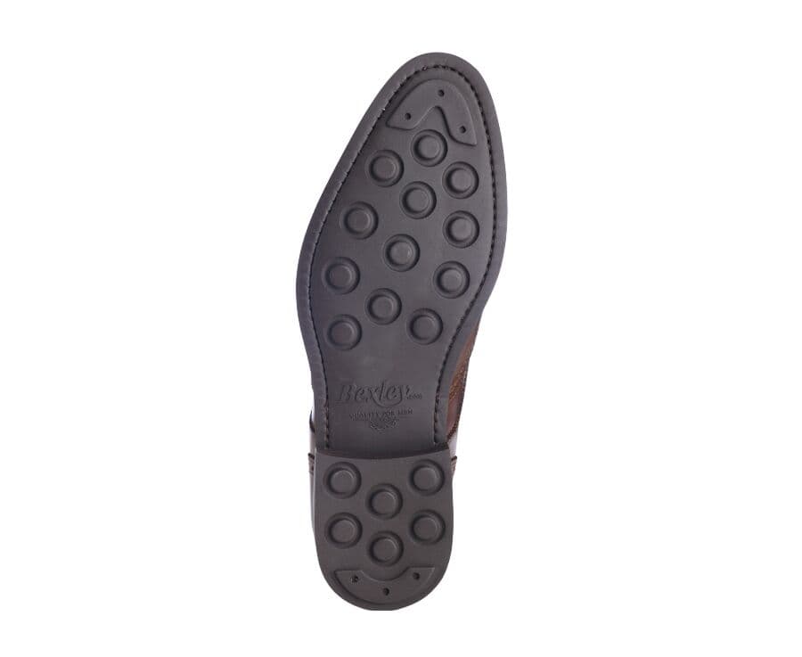 Derbies homme Cognac semelle gomme - PELL CLASSIC GOMME CITY