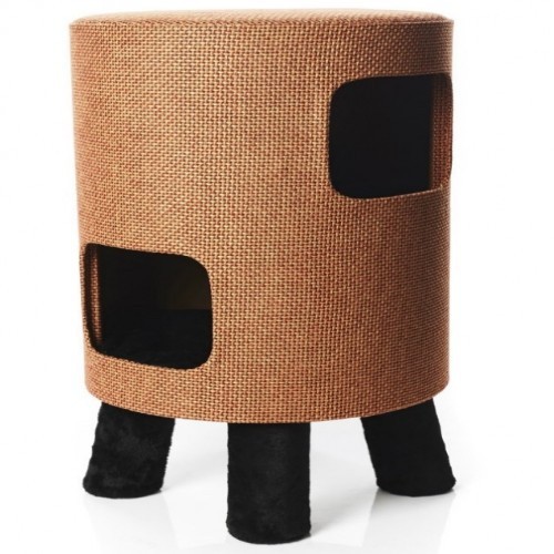 Arranhador grande para gatos Kattens No.1 Hue Bii, laranja