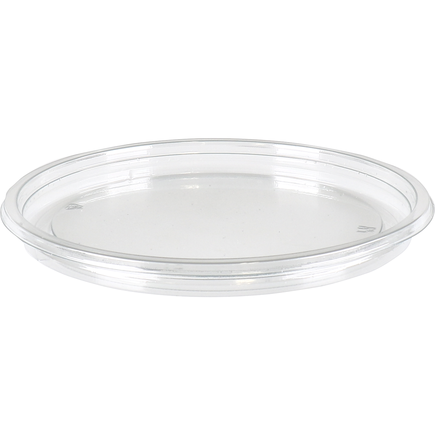 Deli Circle Deksel, Gerecycled PET, Ø117mm, 10.6mm, transparant