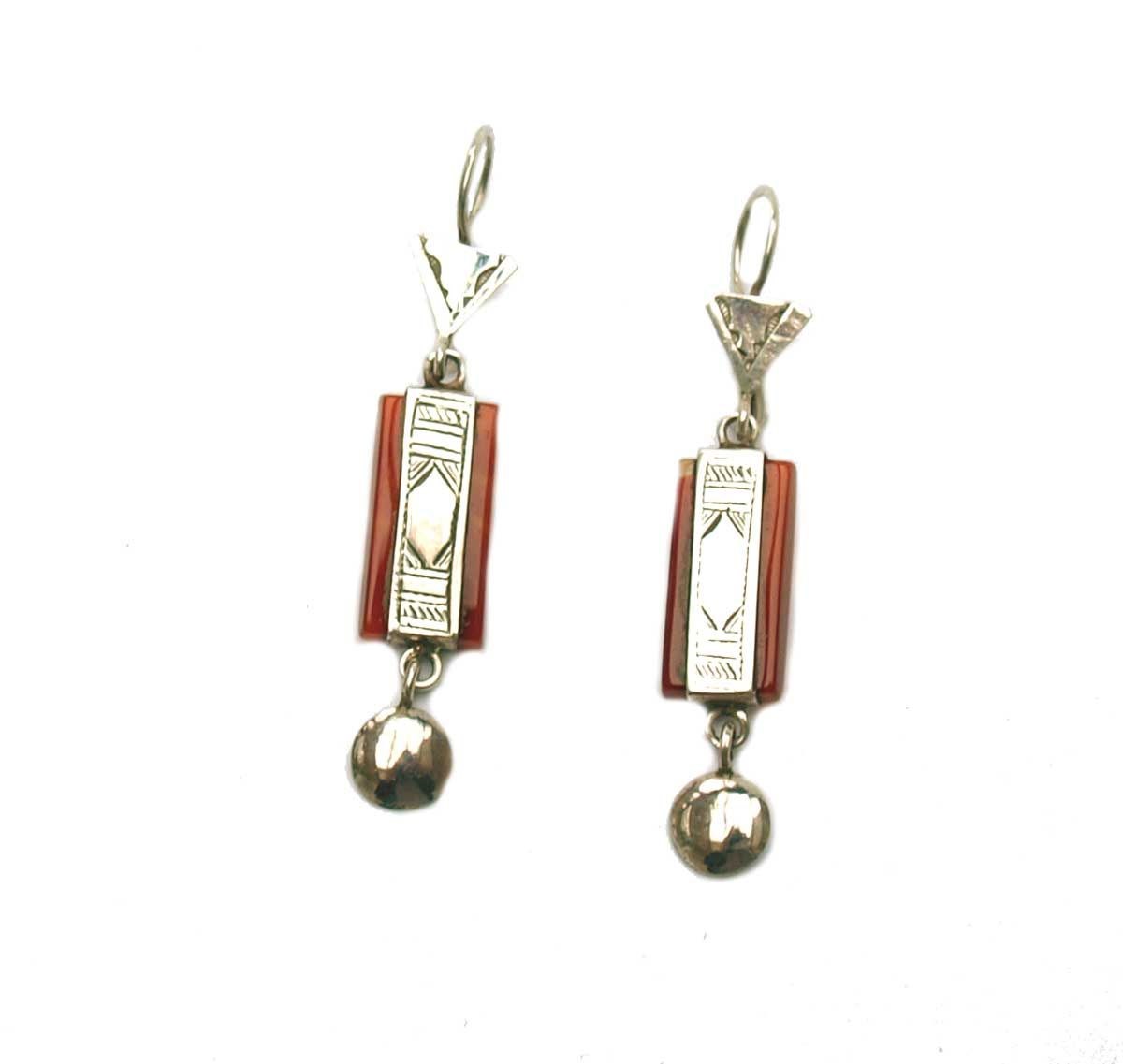 boucles d'oreilles touareg argent