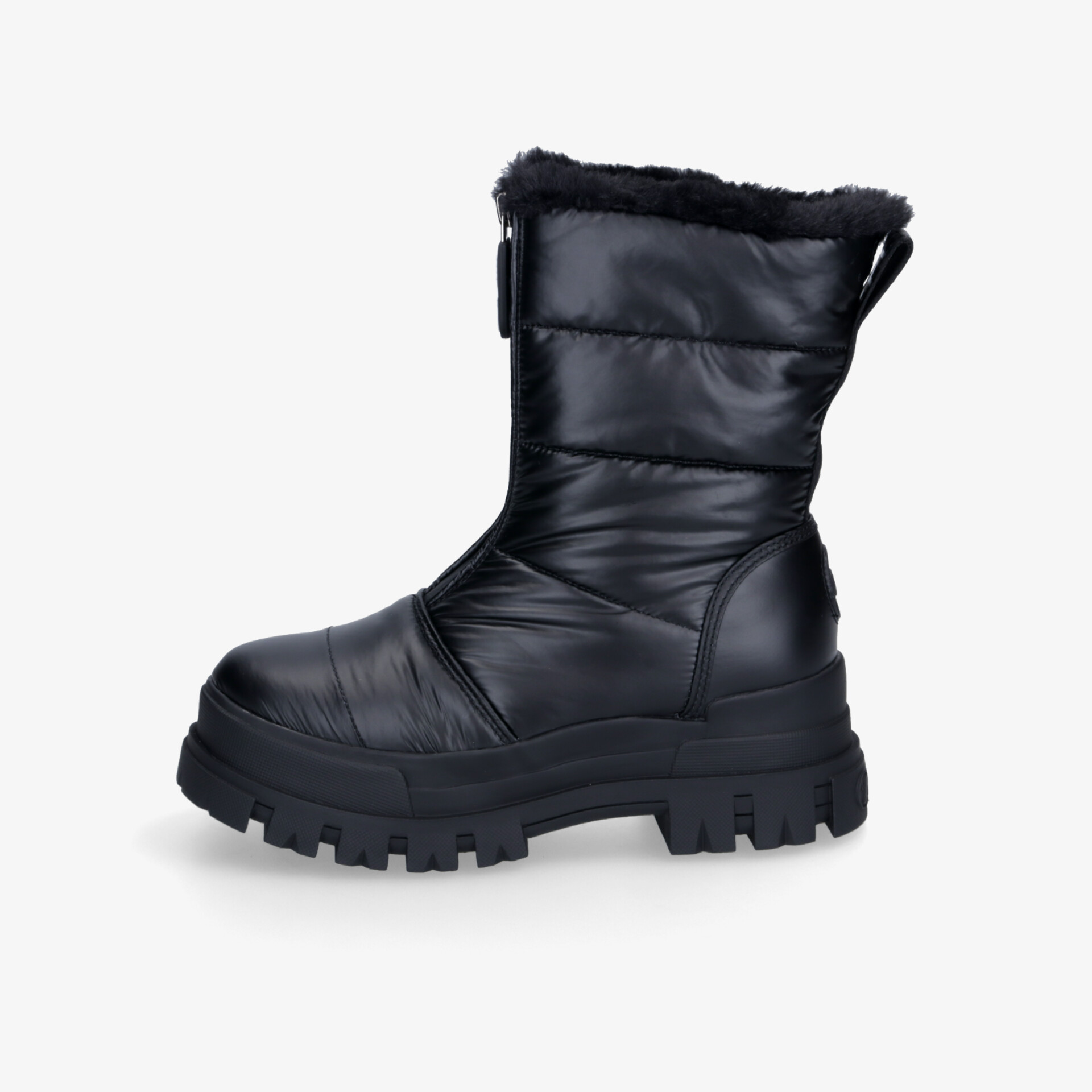 Buffalo Aspha Quilt Damen Biker Boots schwarz