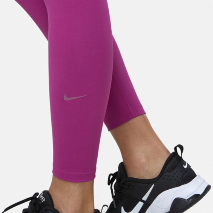 Nike Dame Lange tights Dri-FIT One High-Waisted Tights Pink