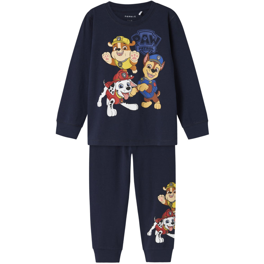 Køb Name It Navy Blazer Nmmarlo Pawpatrol Ls Natsæt Noos Cplg