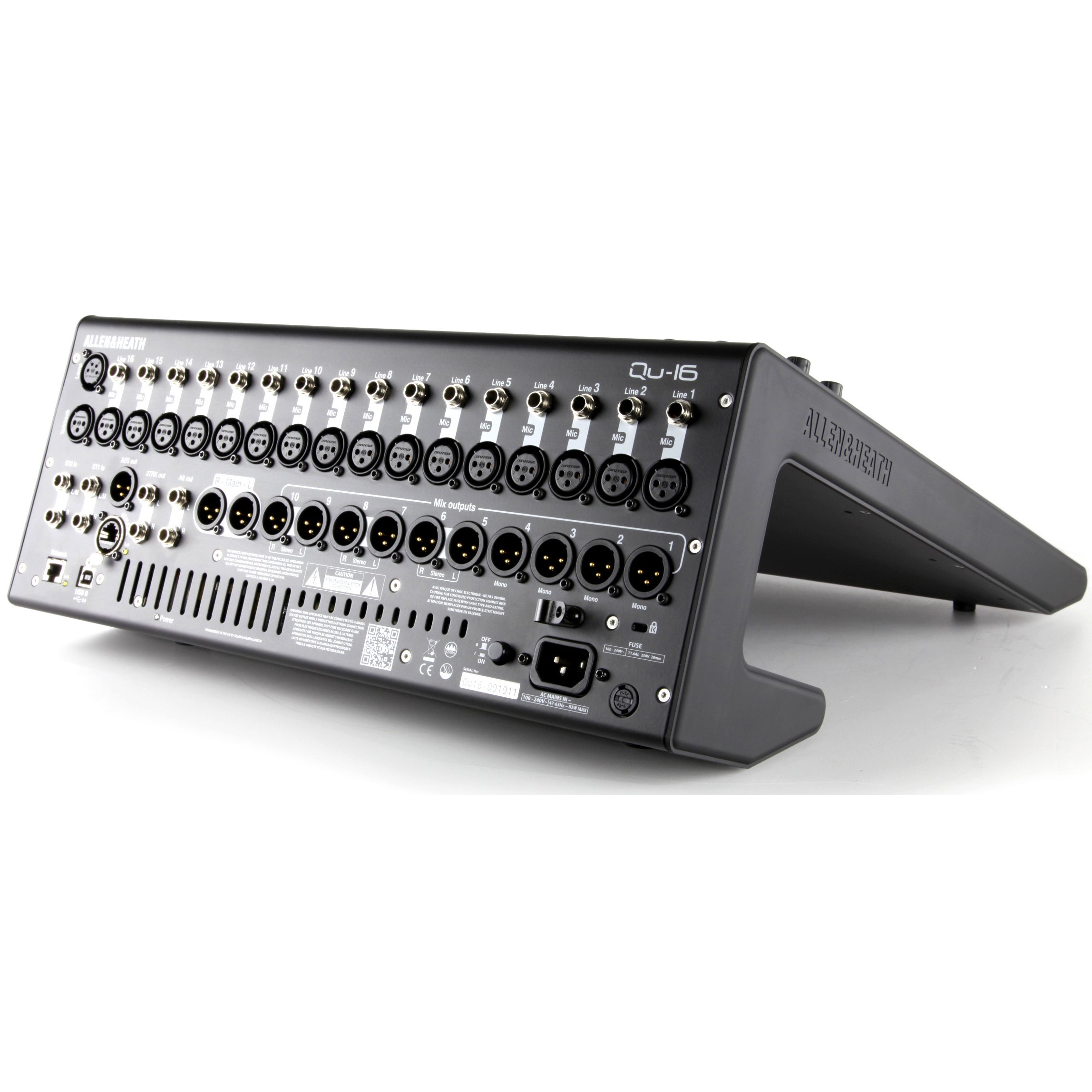 Allen & Heath Qu-16 digital mixer 22 in / 12 out