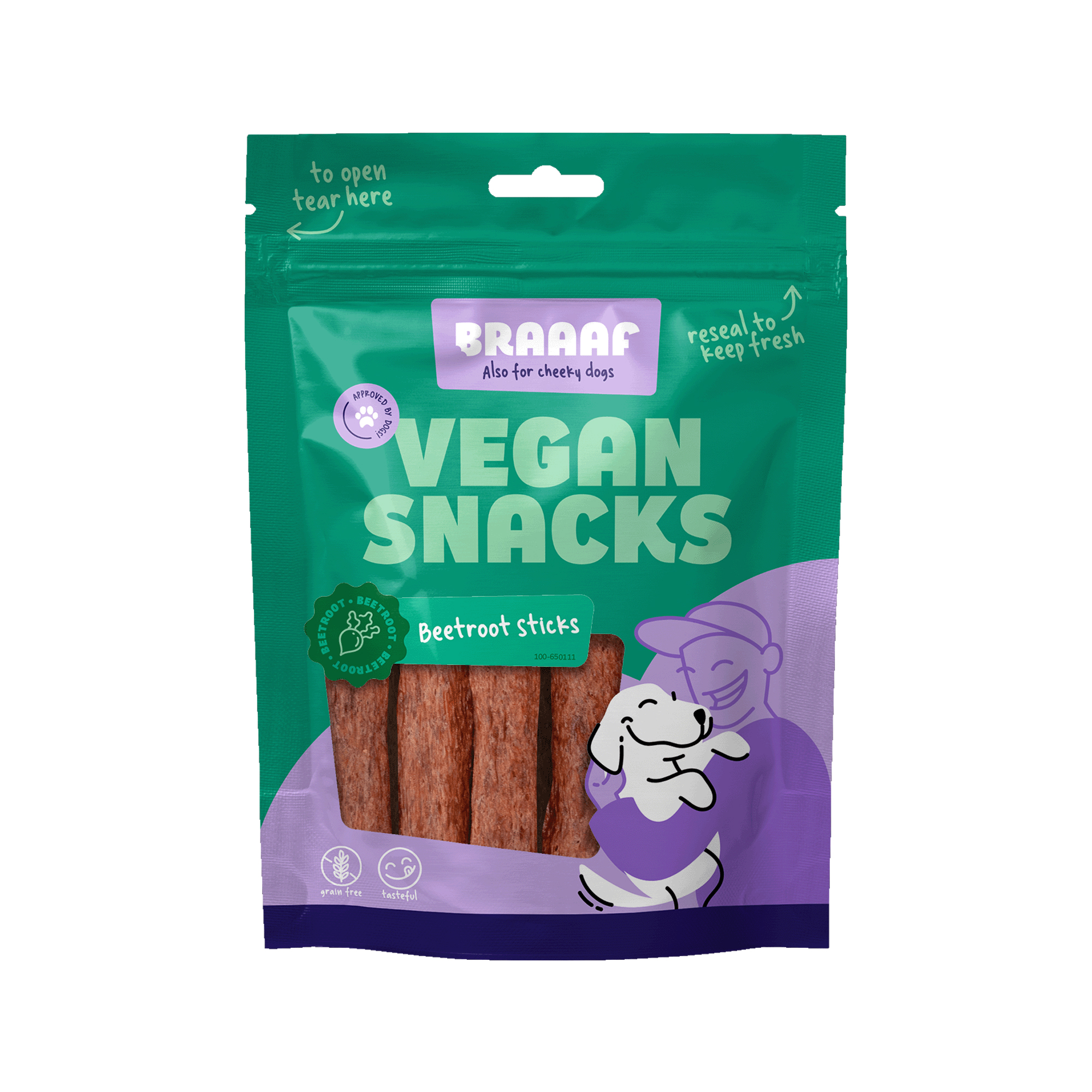 Braaaf Vegan Snack Sticks