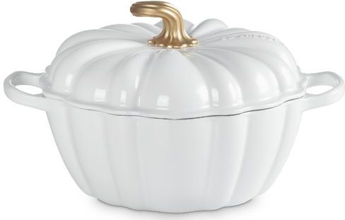 Le Creuset Braadpan Signature - Pompoen - Wit - ø 24 cm / 3.7 liter