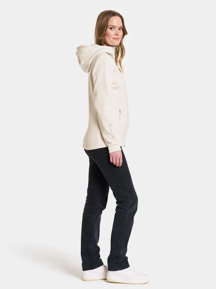 Didriksons Women's Anneli Full Zip 2 Shell White