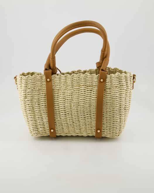 L.Credi Oresita Handtasche in Beige