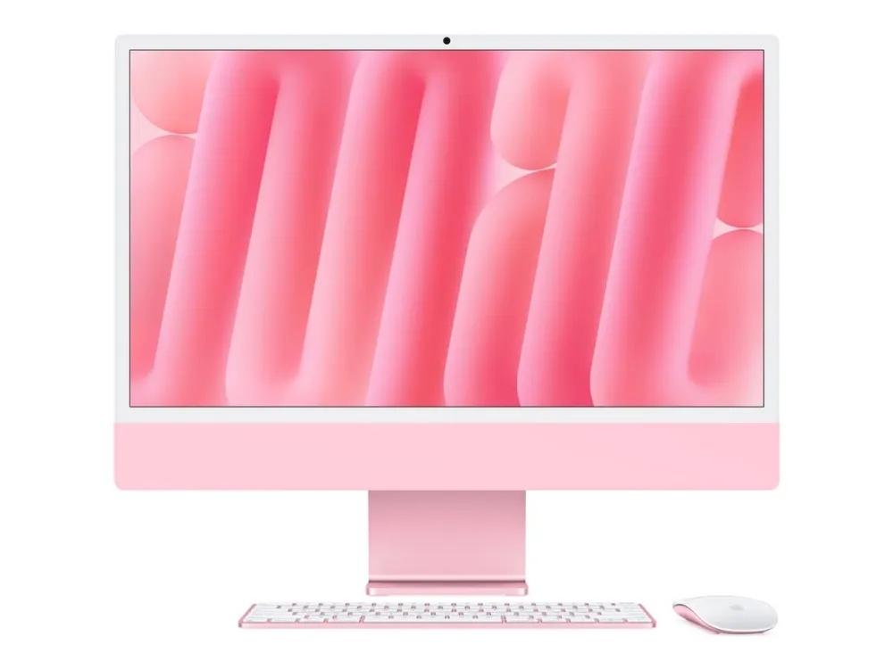 Apple iMac with 4.5K Retina display - Alt-i-én M4 - RAM 24 GB - SSD 512 GB - Apple M4 10-core - Gigabit Ethernet, IEEE 802.11ax (Wi-Fi 6E), Bluetooth 5.3 - macOS Sequoia 15.0 - skærm: LED 24