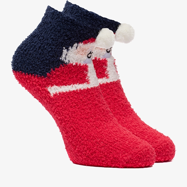 1 paar kinder softy kerstsokken
