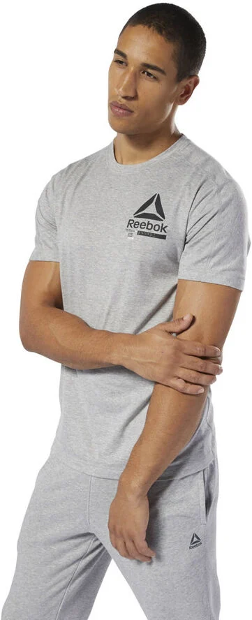 Reebok OST Speedwick Graphic Move Tee Grå
