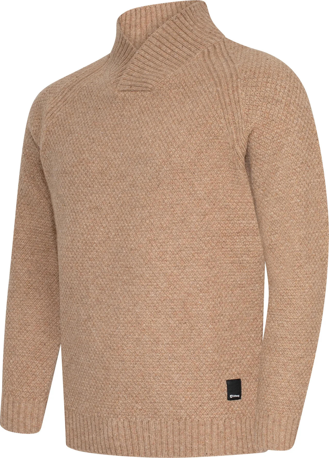 Urberg Moss Knit Sweater Men Beige
