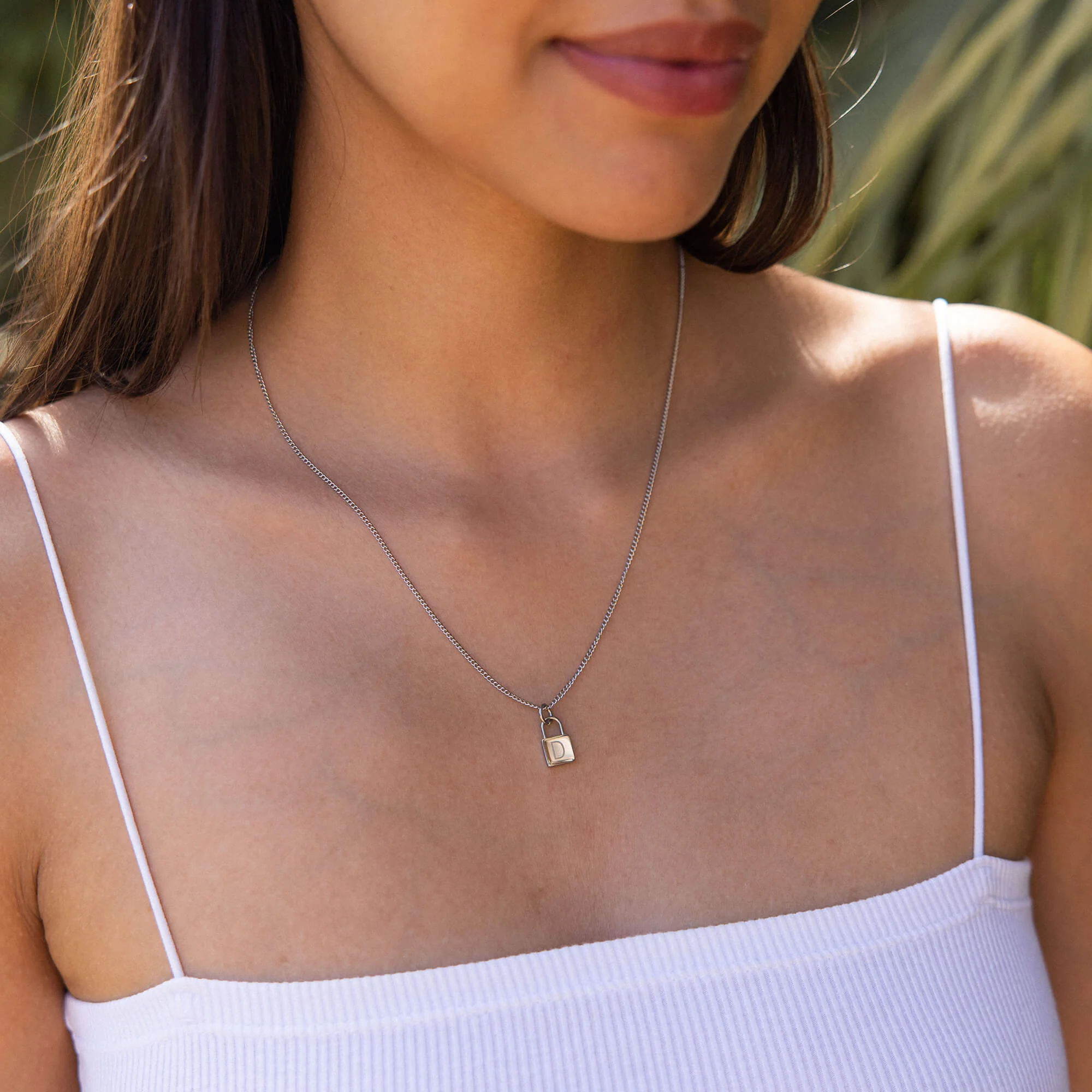 Padlock Charm Kette - PURELEI