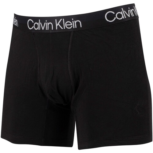 Calvin Klein Jeans - Pack De 3 Bóxers Con Estructura Moderna Negro