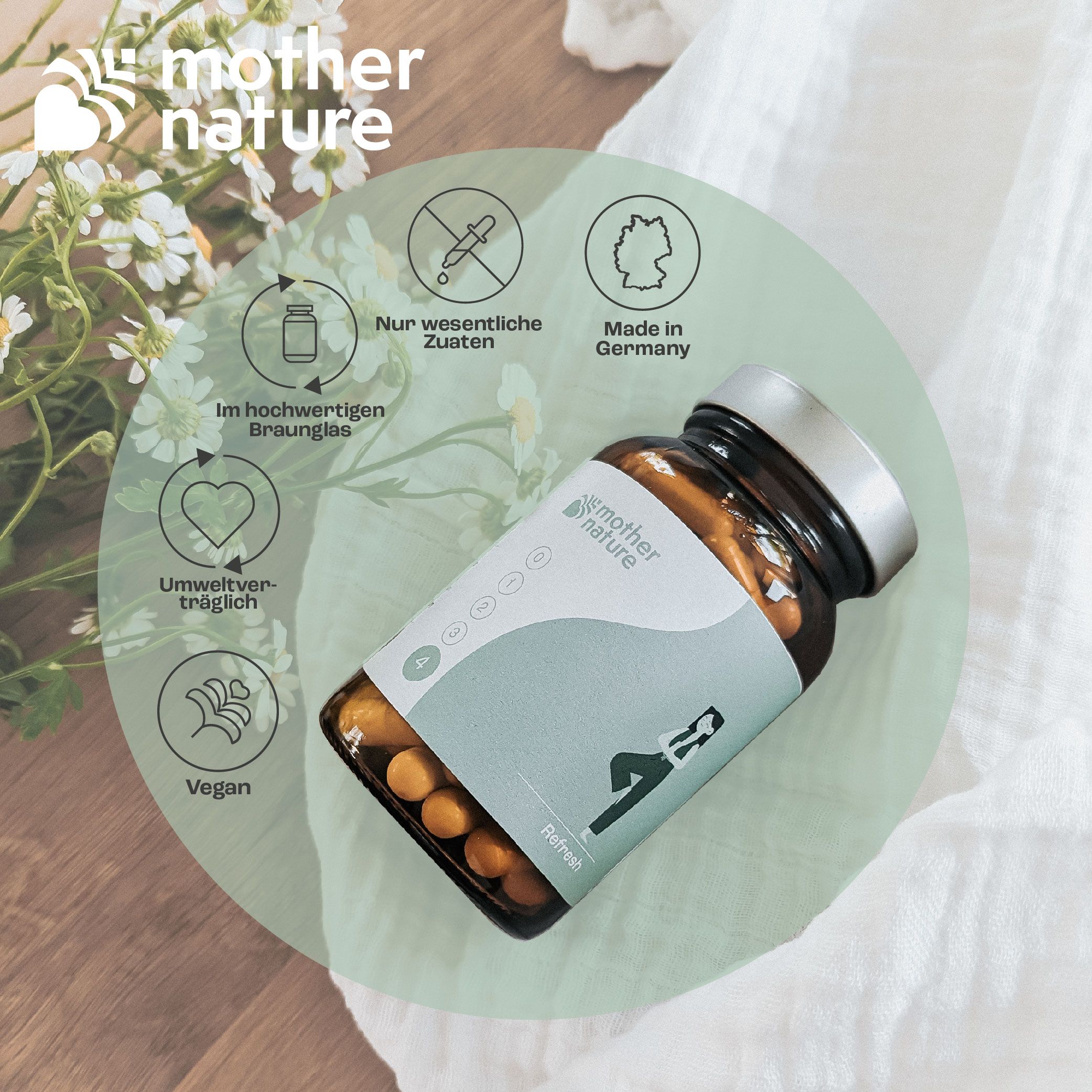 Mother Nature® Schwangerschaftsvitamine für Frauen nach der Stillzeit - Phase 4