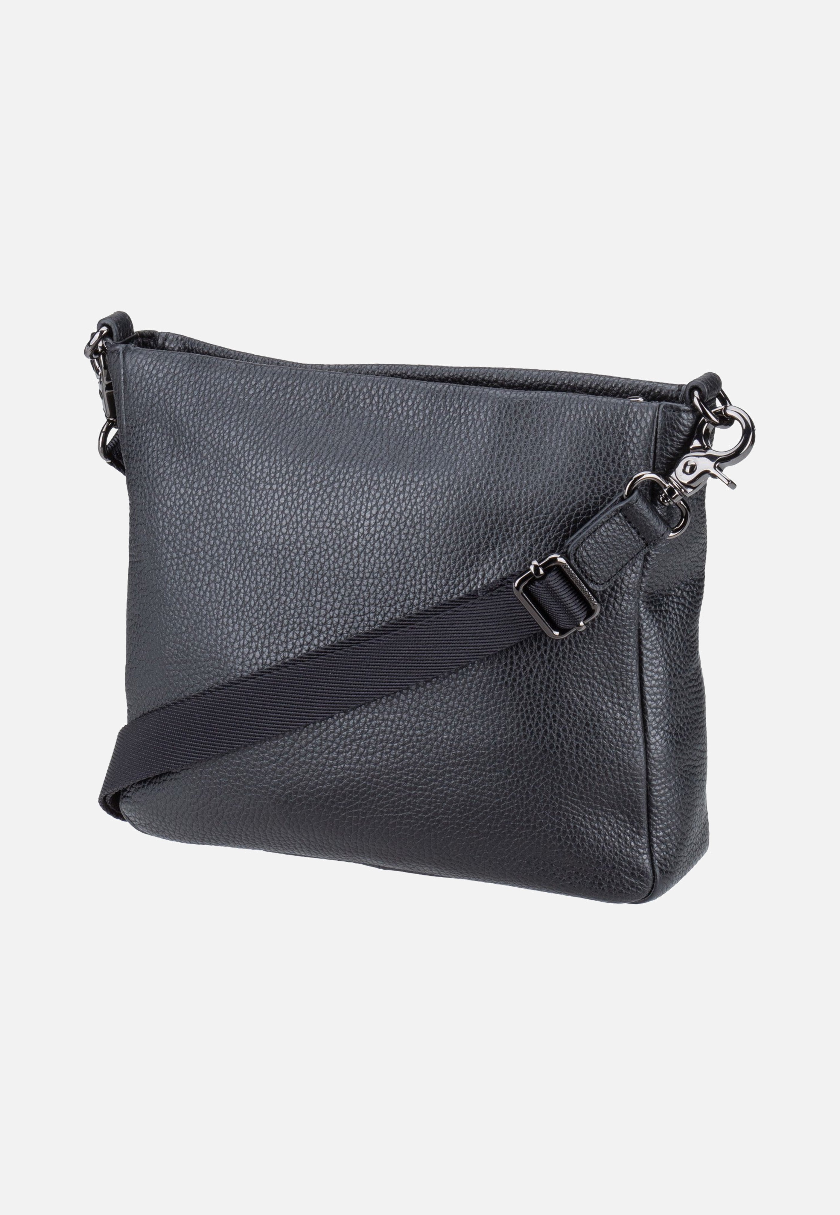 Mellow Leather Squared FZT17 Nero - Crossbody Bag