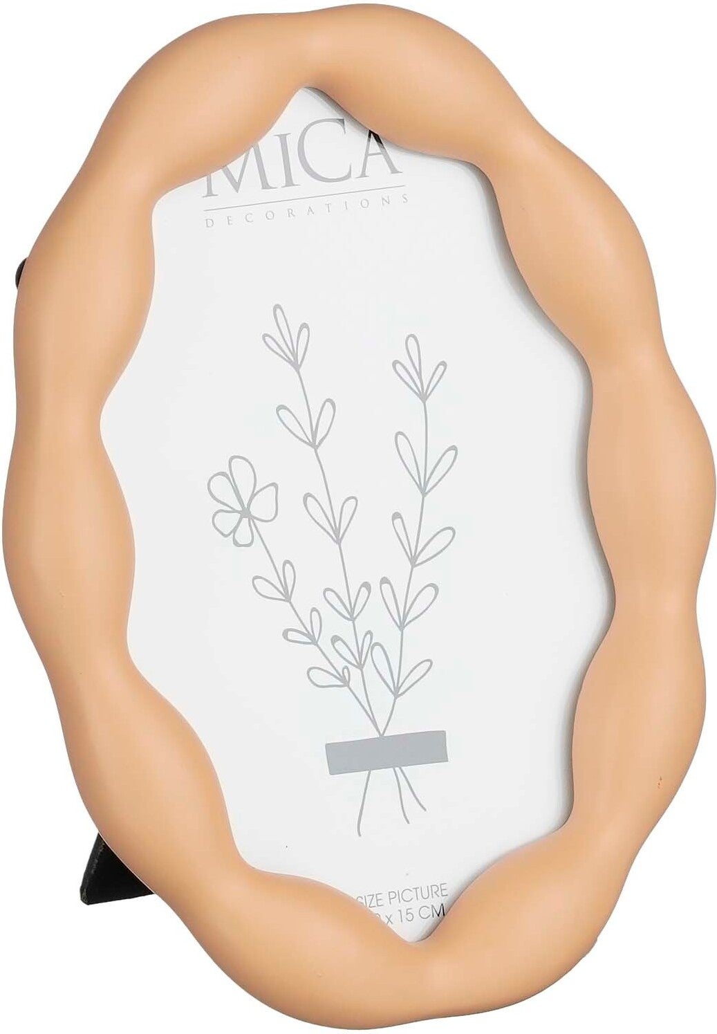Mica Decorations fotolijst Ingo oranje 10 x 15 cm