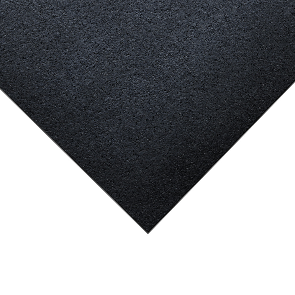 Tapis caoutchouc recyclé en rouleau - plat 3 mm - largeur 120 cm