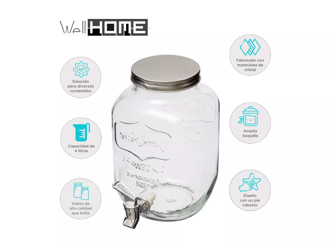 WELL HOME - Distributeur de boissons 4L