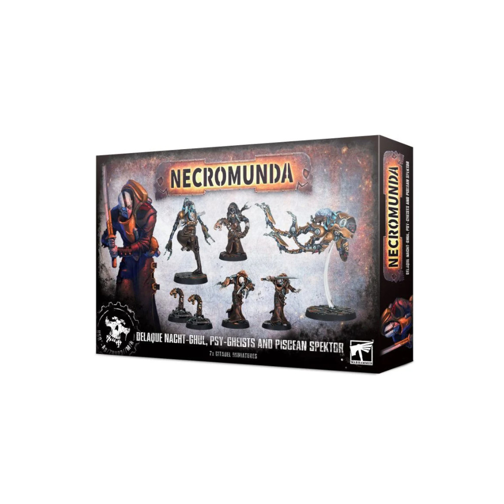 Necromunda : Delaque Nacht-Ghul - Psy-Gheists and Piscean Spektor