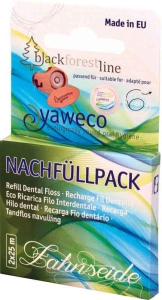 Yaweco Zahnseide Nachfüllpackung 2x25m, 1 Stück