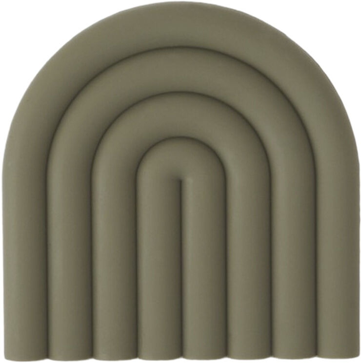 OYOY Living Design Rainbow Trivet Olive