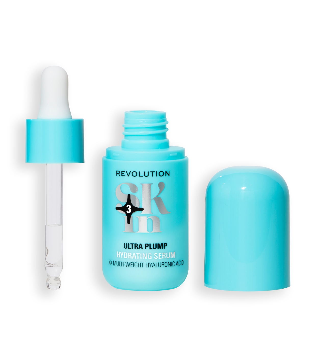 Revolution Skin - *Happy Hidrate* - Sérum facial hidratante com ácido hialurônico Ultra Pump